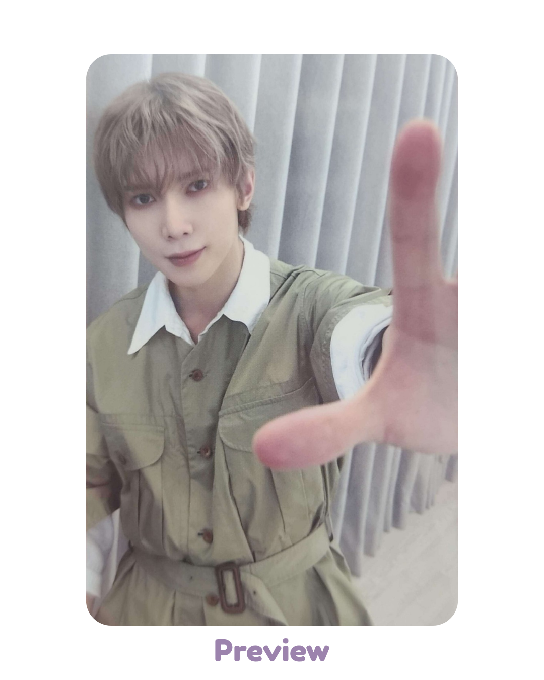 Yeosang Soundwave 50K Purchase Benefit Pop-up Golden Hour part 5 ATEEZ