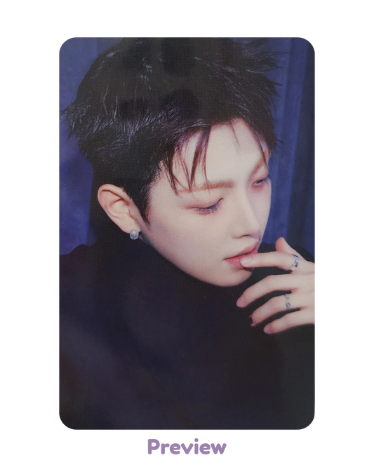 Hongjoong Soundwave L Holder Photo Set incl. Pop-up Golden Hour part 5 ATEEZ