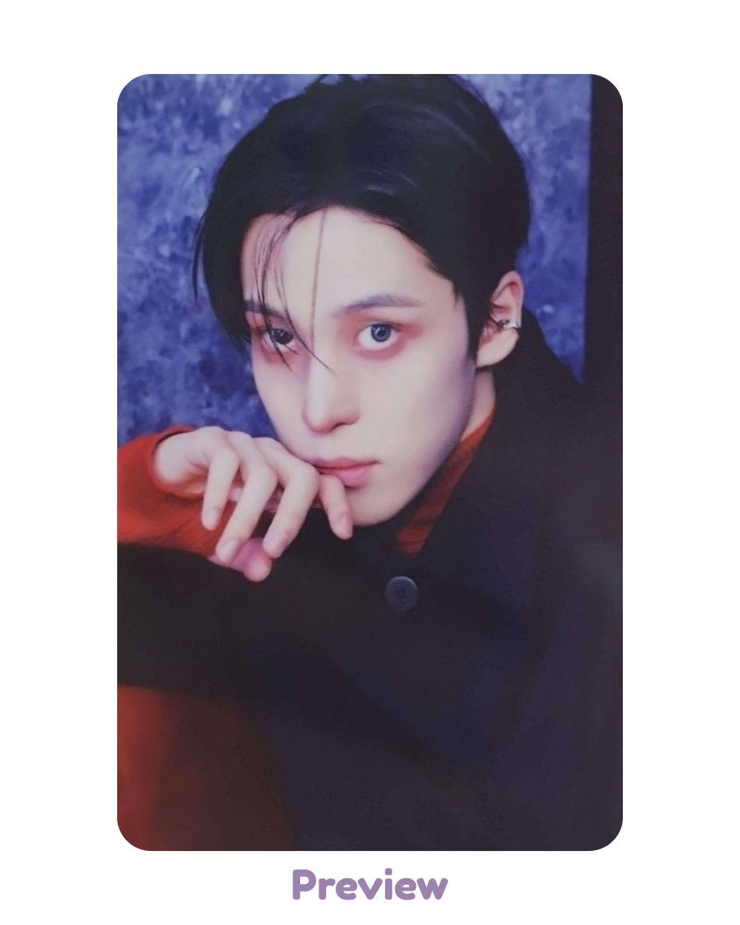 Yunho Soundwave L Holder Photo Set incl. Pop-up Golden Hour part 5 ATEEZ