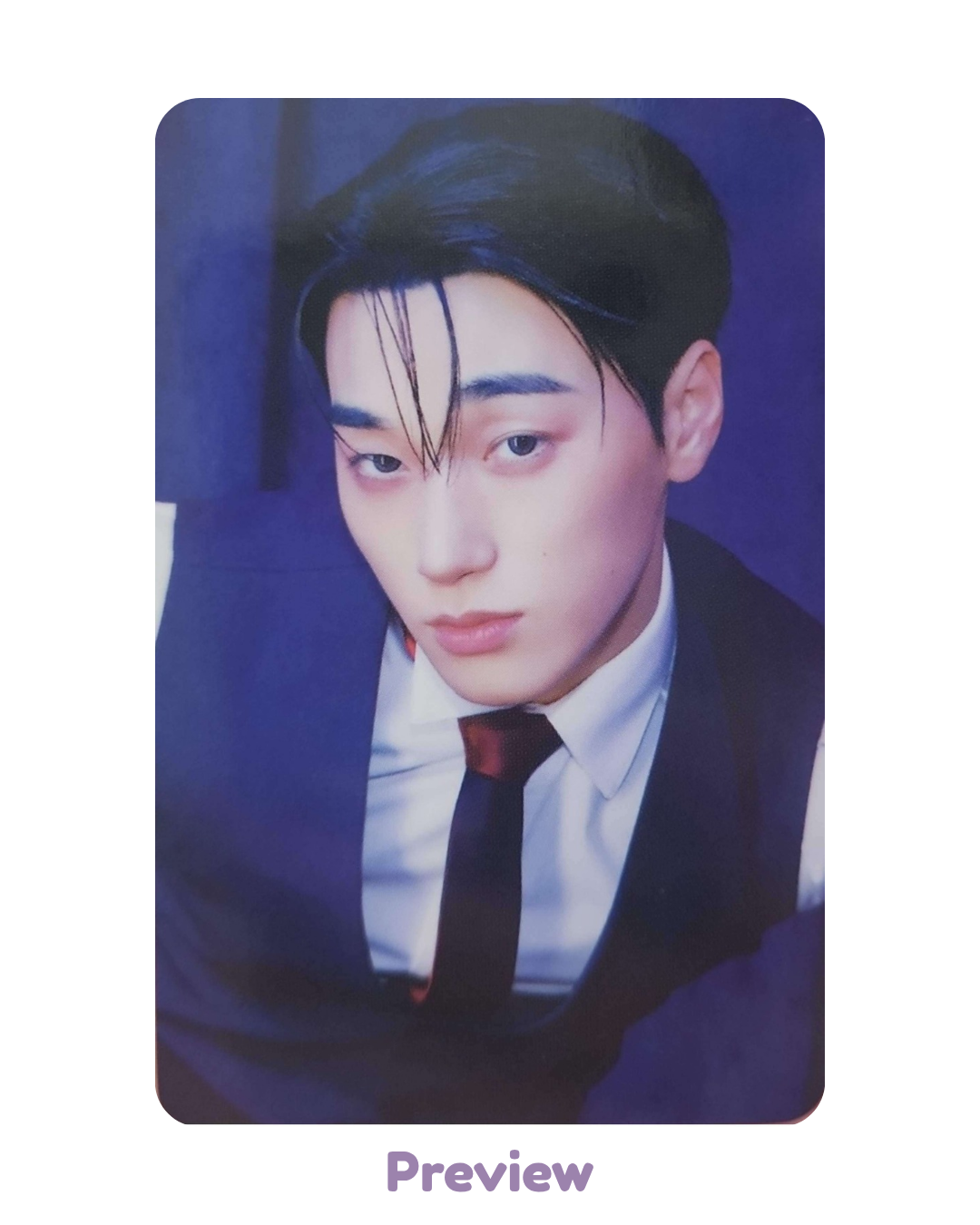 San Soundwave L Holder Photo Set incl. Pop-up Golden Hour part 5 ATEEZ