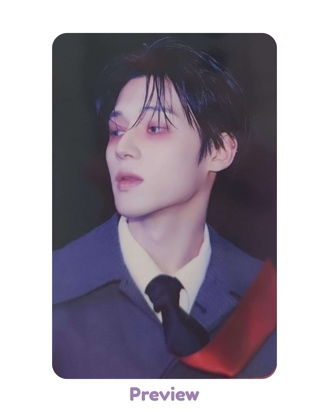 Wooyoung Soundwave L Holder Photo Set incl. Pop-up Golden Hour part 5 ATEEZ