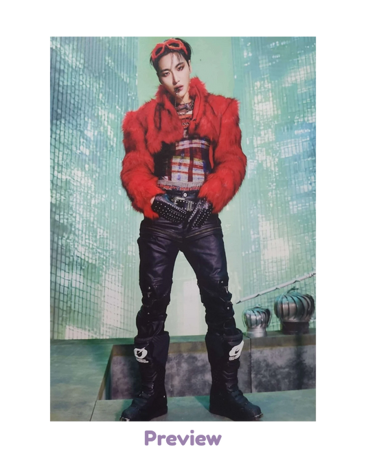 Seonghwa Soundwave L Holder Photo Set merch Pop-up Golden Hour part 5 ATEEZ