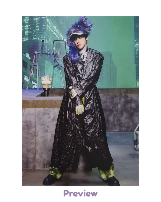 Yunho Soundwave L Holder Photo Set merch Pop-up Golden Hour part 5 ATEEZ