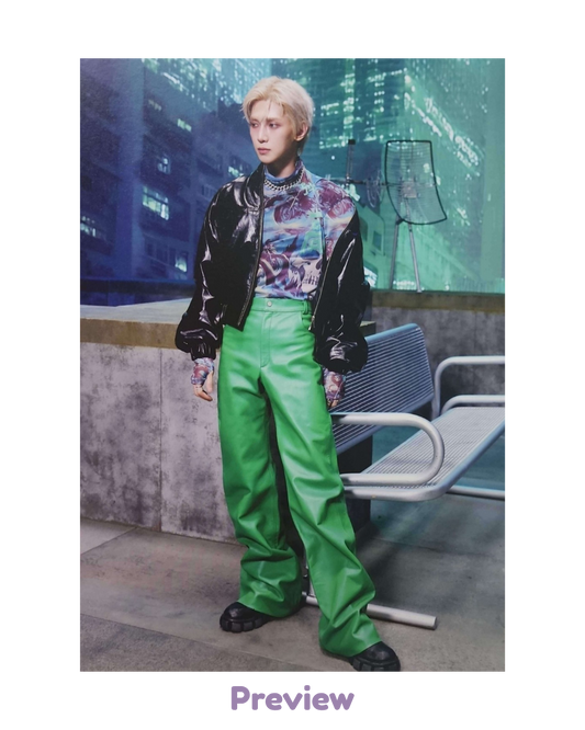 Yeosang Soundwave L Holder Photo Set merch Pop-up Golden Hour part 5 ATEEZ