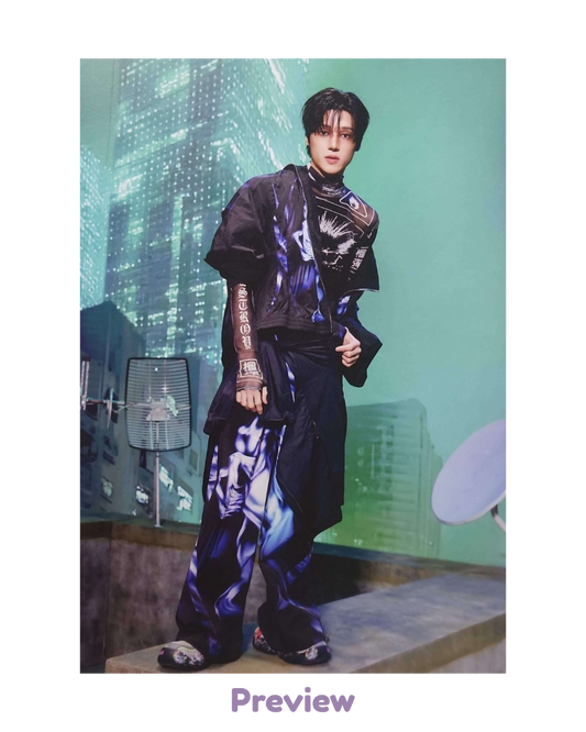 Wooyoung Soundwave L Holder Photo Set merch Pop-up Golden Hour part 5 ATEEZ