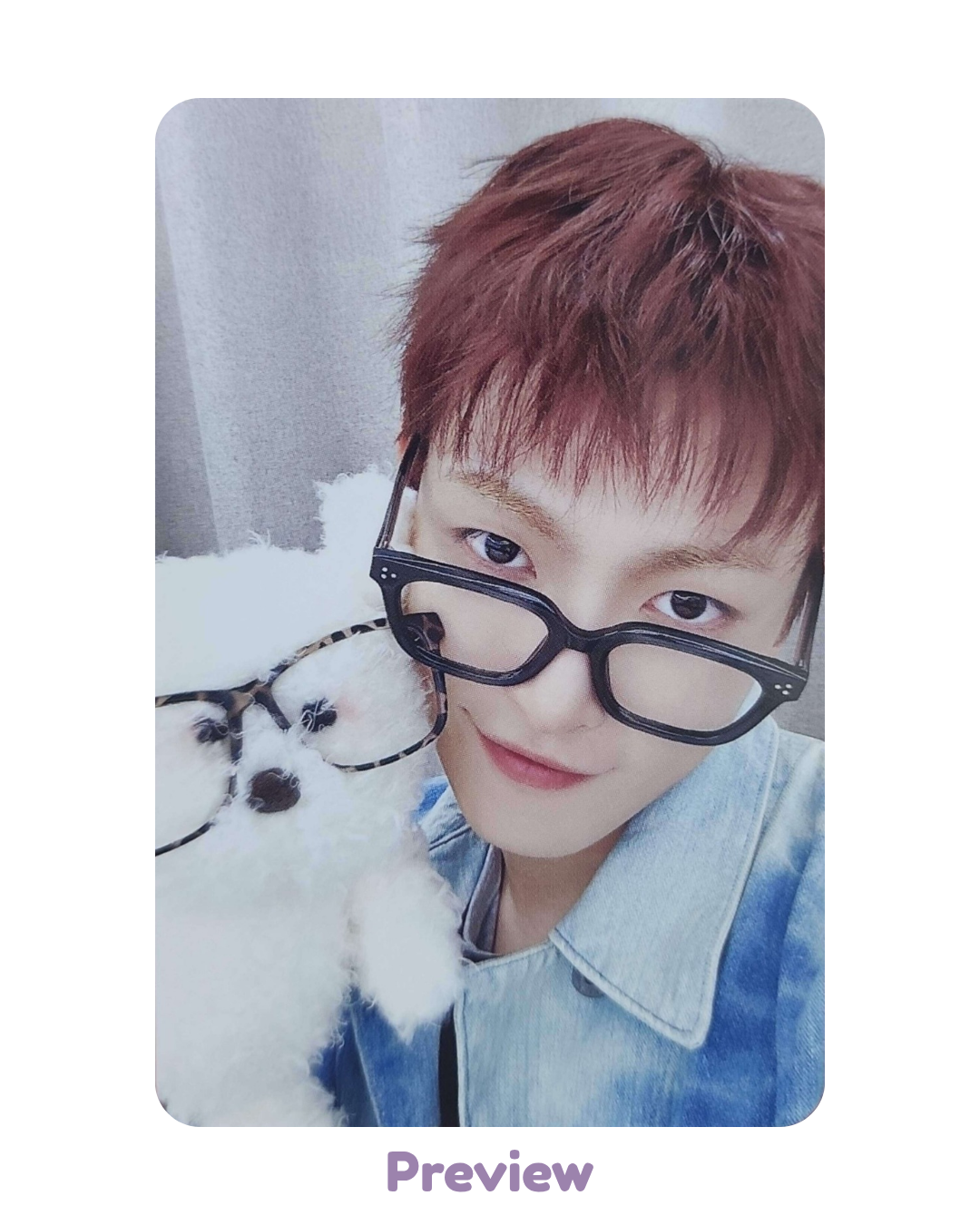 Hongjoong Makestar Lucky Draw 1.1 Smart Puppy ver. Golden Hour part 5 ATEEZ