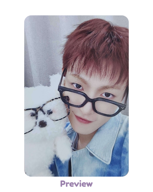 Hongjoong Makestar Lucky Draw 1.1 Smart Puppy ver. Golden Hour part 5 ATEEZ