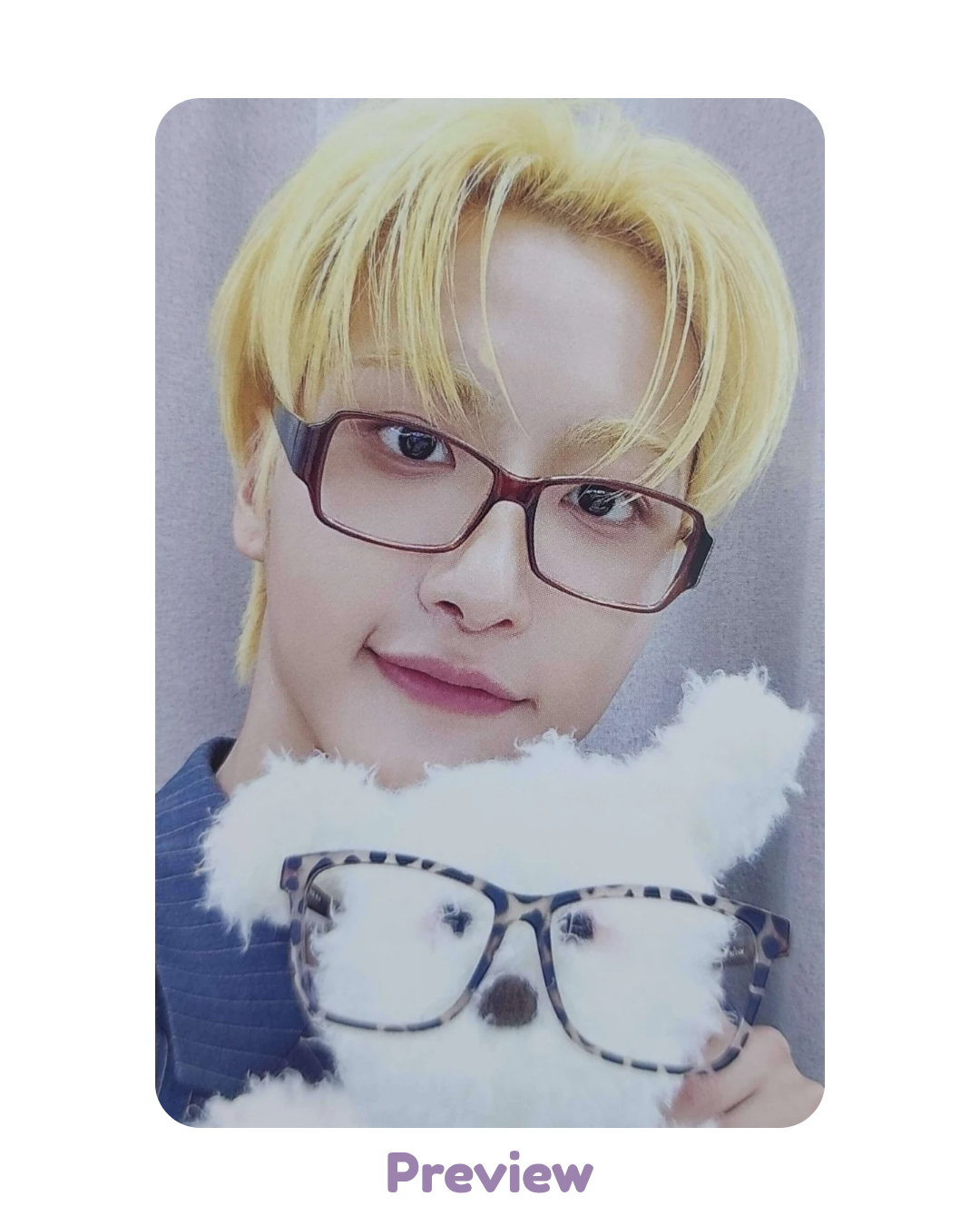 Seonghwa Makestar Lucky Draw 1.1 Smart Puppy ver. Golden Hour part 5 ATEEZ