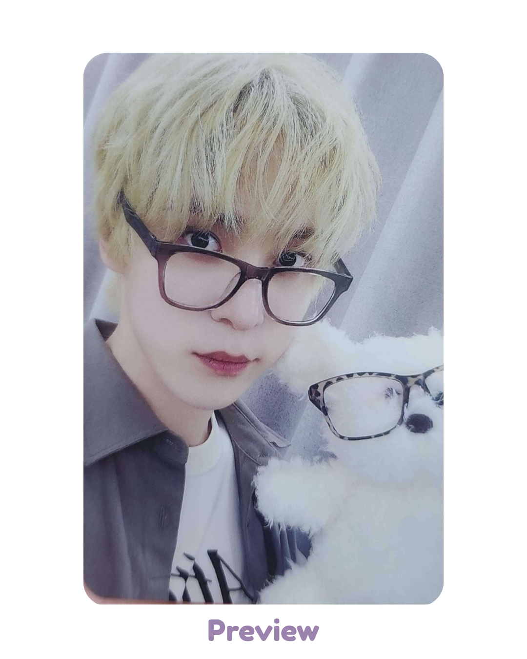 Yunho Makestar Lucky Draw 1.1 Smart Puppy ver. Golden Hour part 5 ATEEZ