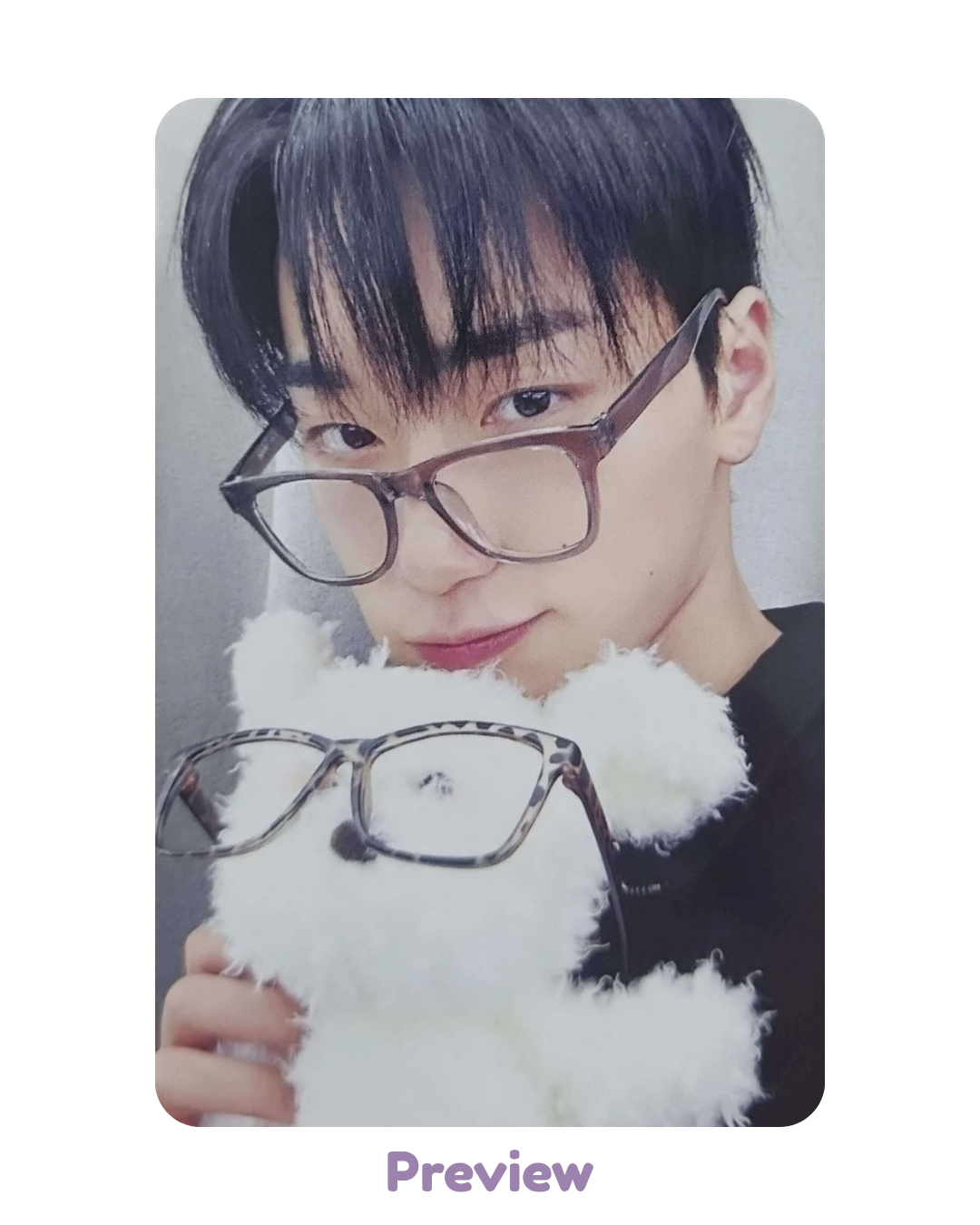 San Makestar Lucky Draw 1.1 Smart Puppy ver. Golden Hour part 5 ATEEZ