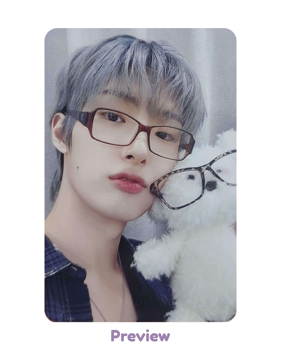Mingi Makestar Lucky Draw 1.1 Smart Puppy ver. Golden Hour part 5 ATEEZ