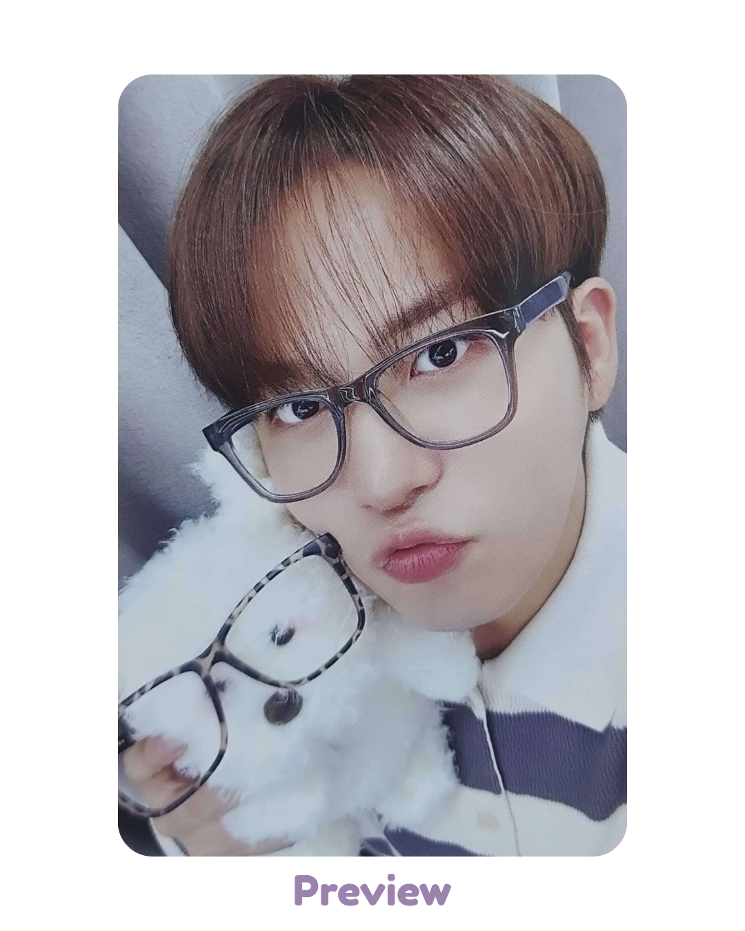 Jongho Makestar Lucky Draw 1.1 Smart Puppy ver. Golden Hour part 5 ATEEZ