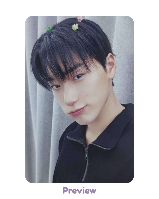 San Makestar Lucky Draw 1.2 Hair Clip ver. Golden Hour part 5 ATEEZ