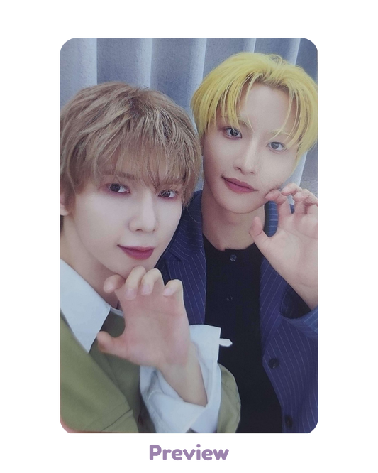Seonghwa Yeosang Makestar Lucky Draw 1.3 unit ver. Golden Hour part 5 ATEEZ