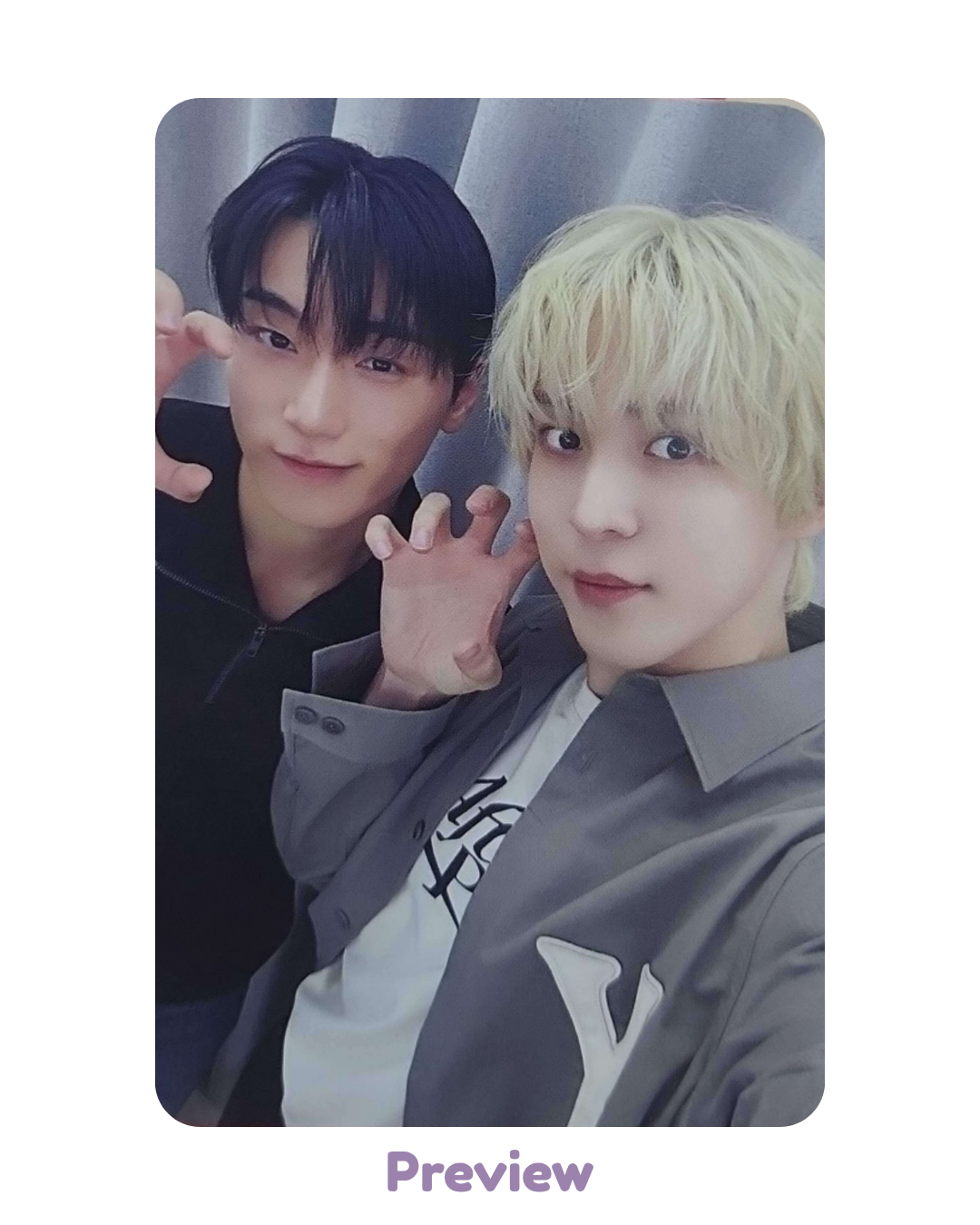 Yunho San Makestar Lucky Draw 1.3 unit ver. Golden Hour part 5 ATEEZ