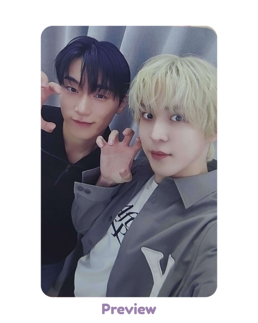 Yunho San Makestar Lucky Draw 1.3 unit ver. Golden Hour part 5 ATEEZ