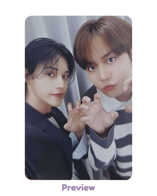 Wooyoung Jongho Makestar Lucky Draw 1.3 unit ver. Golden Hour part 5 ATEEZ