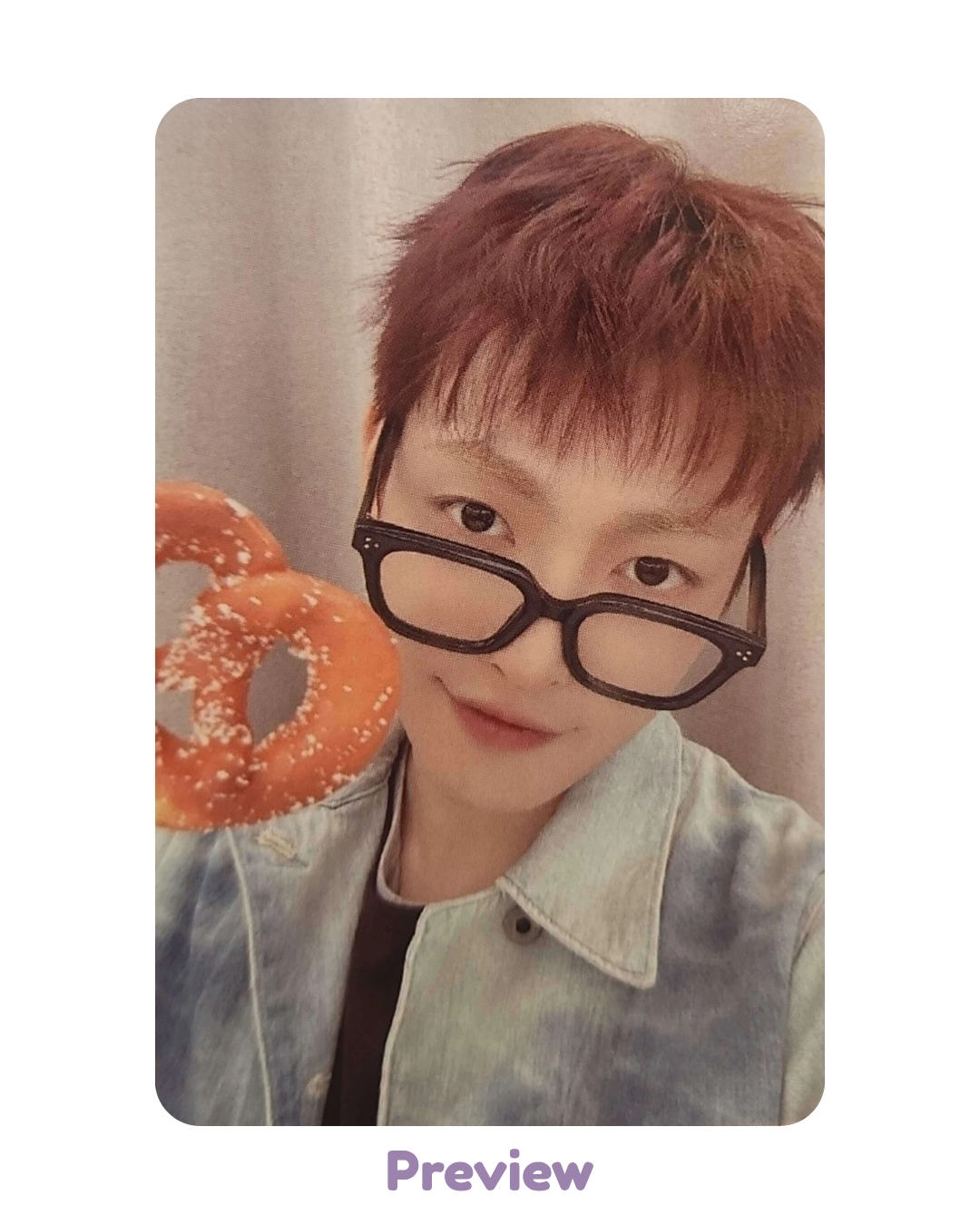 Hongjoong Apple Music/Offik Cafe Event 1.1 Pretzel ver. Golden Hour part 5 ATEEZ