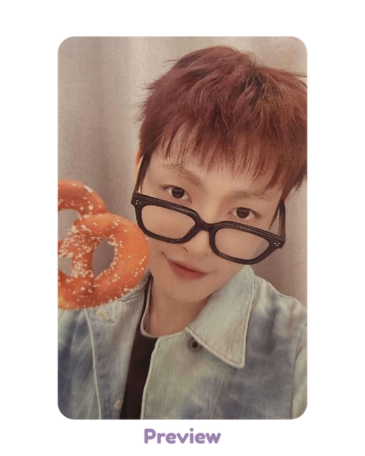 Hongjoong Apple Music/Offik Cafe Event 1.1 Pretzel ver. Golden Hour part 5 ATEEZ