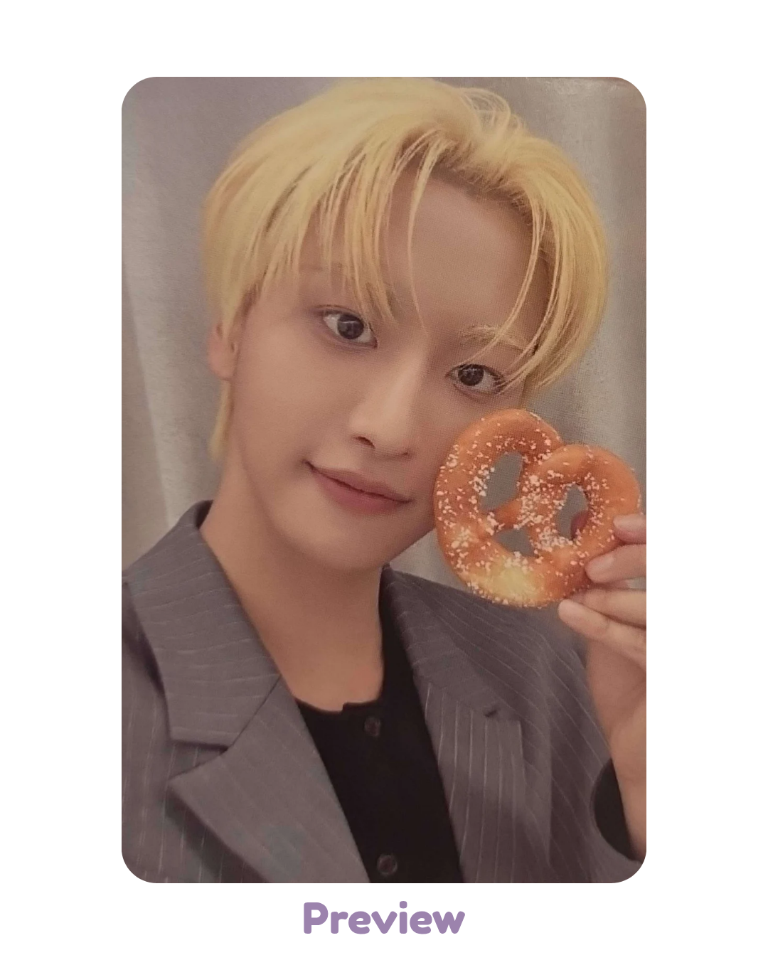 Seonghwa Apple Music/Offik Cafe Event 1.1 Pretzel ver. Golden Hour part 5 ATEEZ