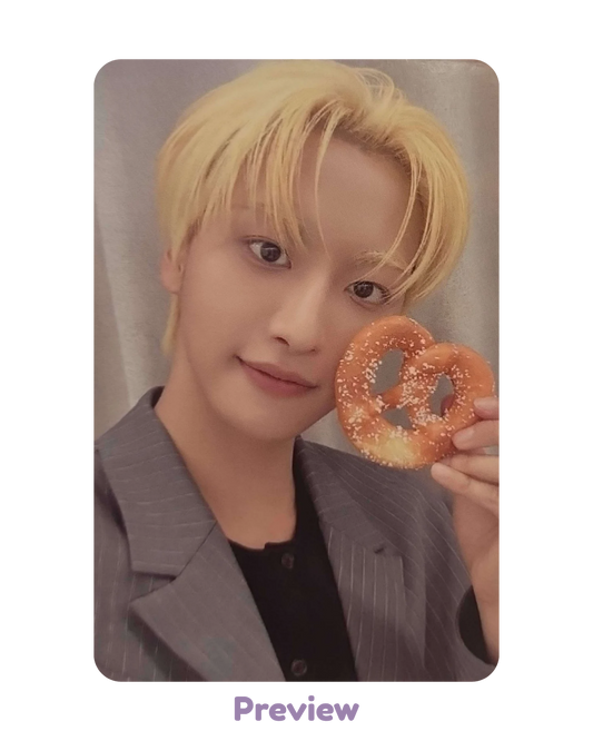 Seonghwa Apple Music/Offik Cafe Event 1.1 Pretzel ver. Golden Hour part 5 ATEEZ