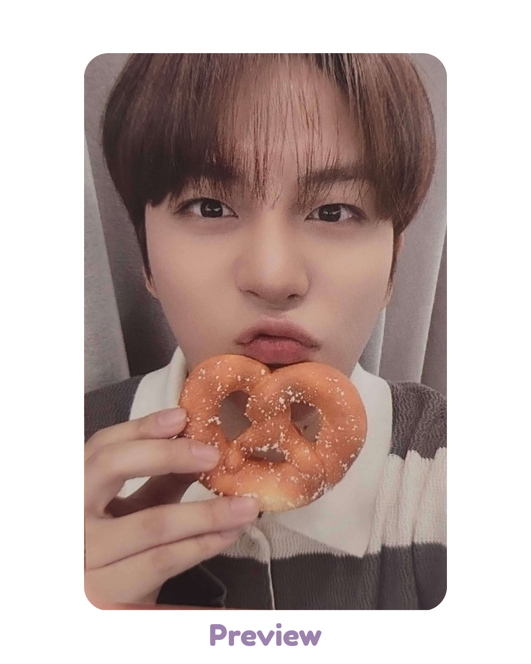 Jongho Apple Music/Offik Cafe Event 1.1 Pretzel ver. Golden Hour part 5 ATEEZ
