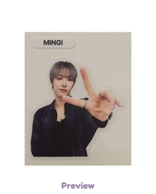 Mingi Apple Music Lucky Draw 1.2 Sticker ver. Golden Hour part 5 ATEEZ