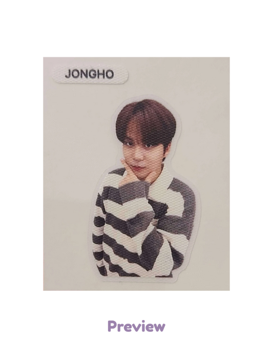 Jongho Apple Music Lucky Draw 1.2 Sticker ver. Golden Hour part 5 ATEEZ