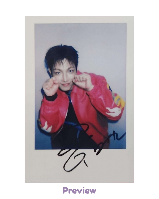 Hongjoong Makestar 1.2 Polaroid 3:1 ver. POB Golden Hour part 5 ATEEZ