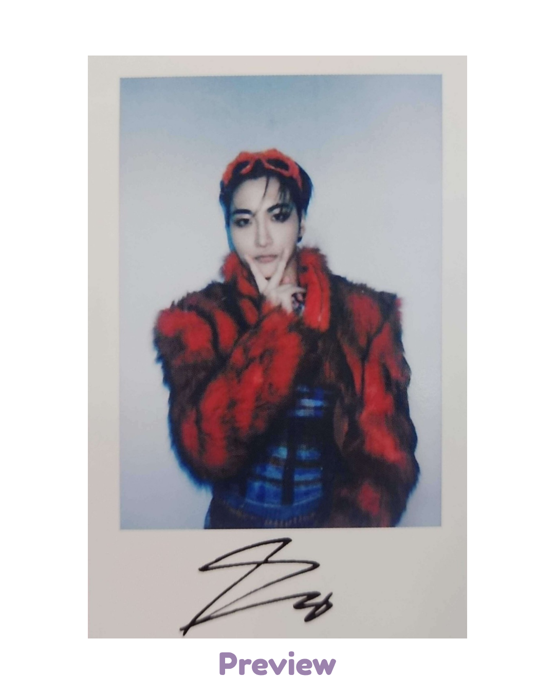 Seonghwa Makestar 1.2 Polaroid 3:1 ver. POB Golden Hour part 5 ATEEZ