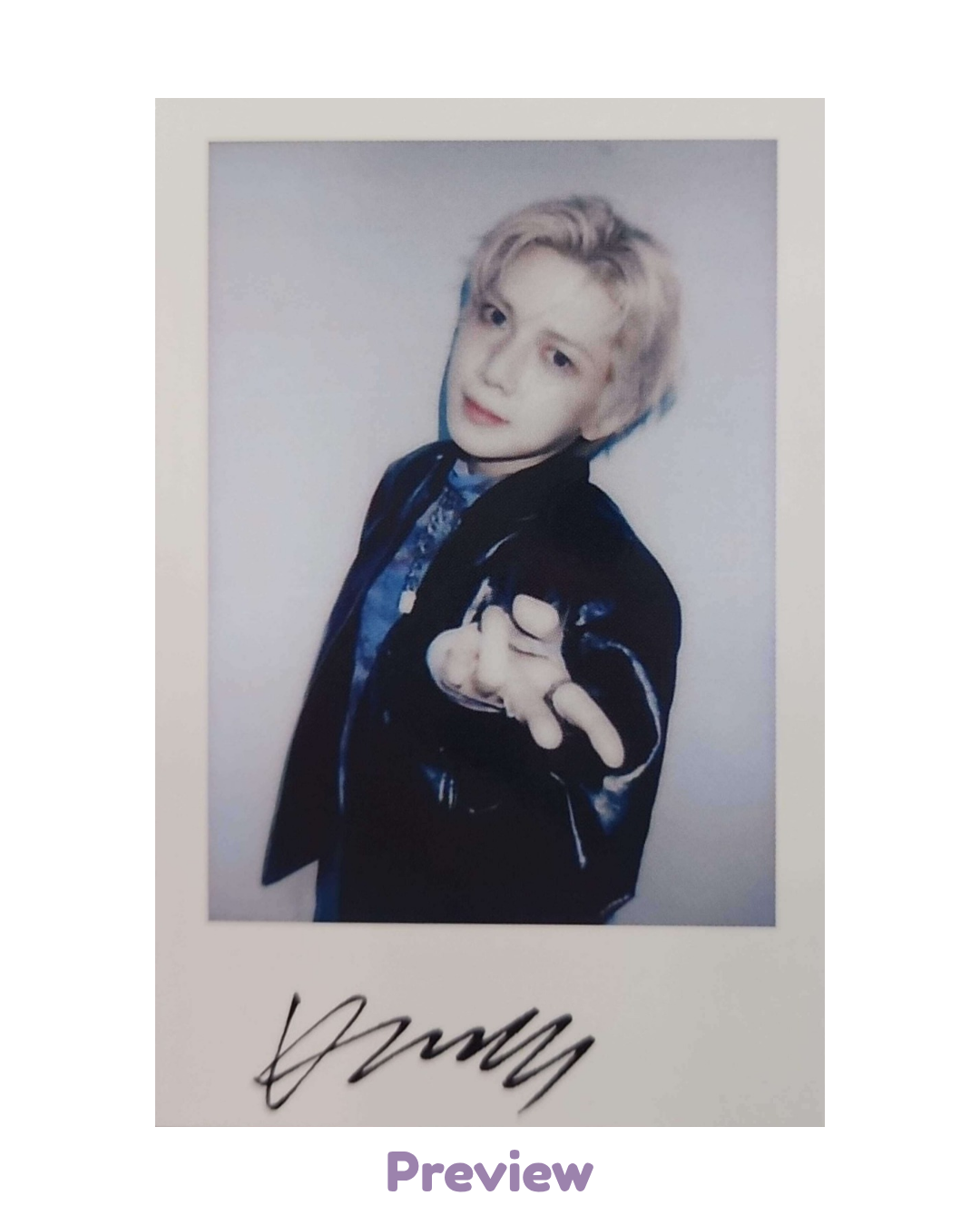 Yeosang Makestar 1.2 Polaroid 3:1 ver. POB Golden Hour part 5 ATEEZ