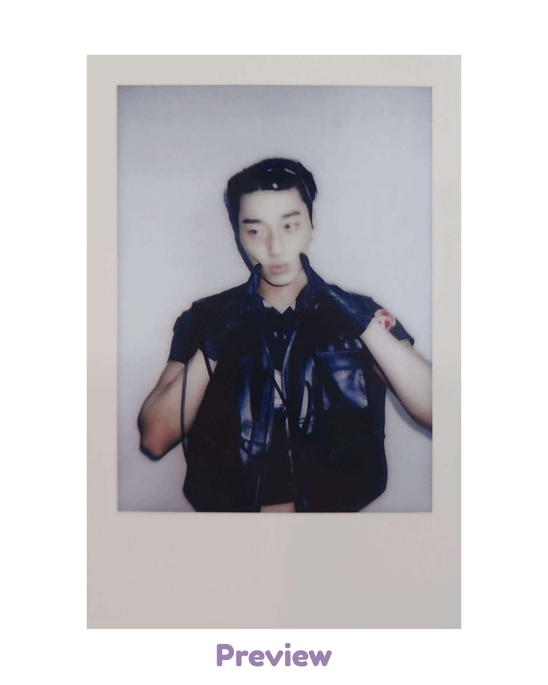 San Makestar 1.2 Polaroid 3:1 ver. POB Golden Hour part 5 ATEEZ