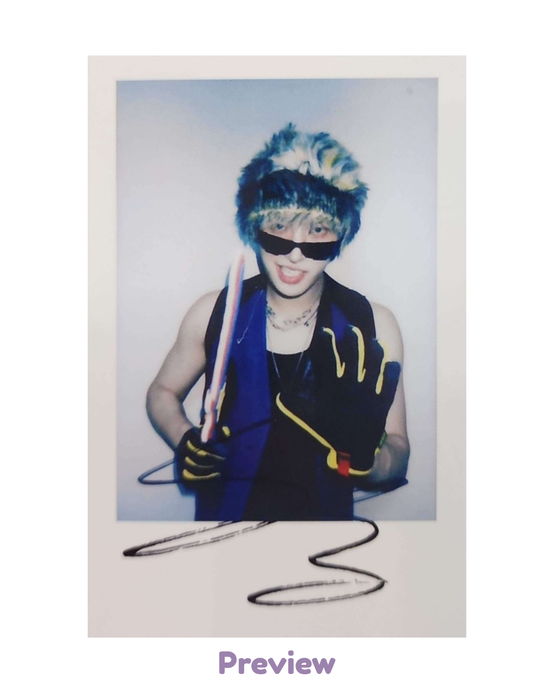 Mingi Makestar 1.2 Polaroid 3:1 ver. POB Golden Hour part 5 ATEEZ