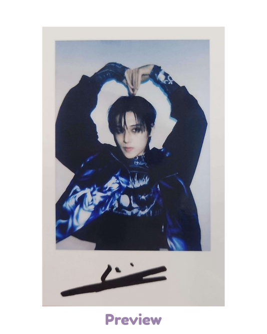 Wooyoung Makestar 1.2 Polaroid 3:1 ver. POB Golden Hour part 5 ATEEZ