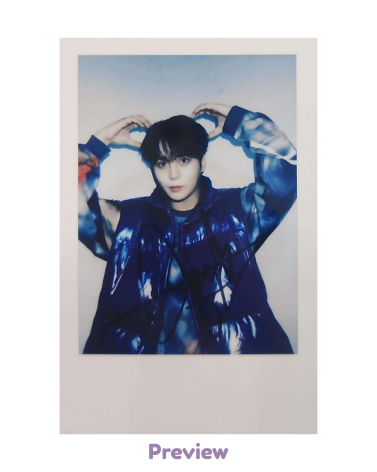Jongho Makestar 1.2 Polaroid 3:1 ver. POB Golden Hour part 5 ATEEZ