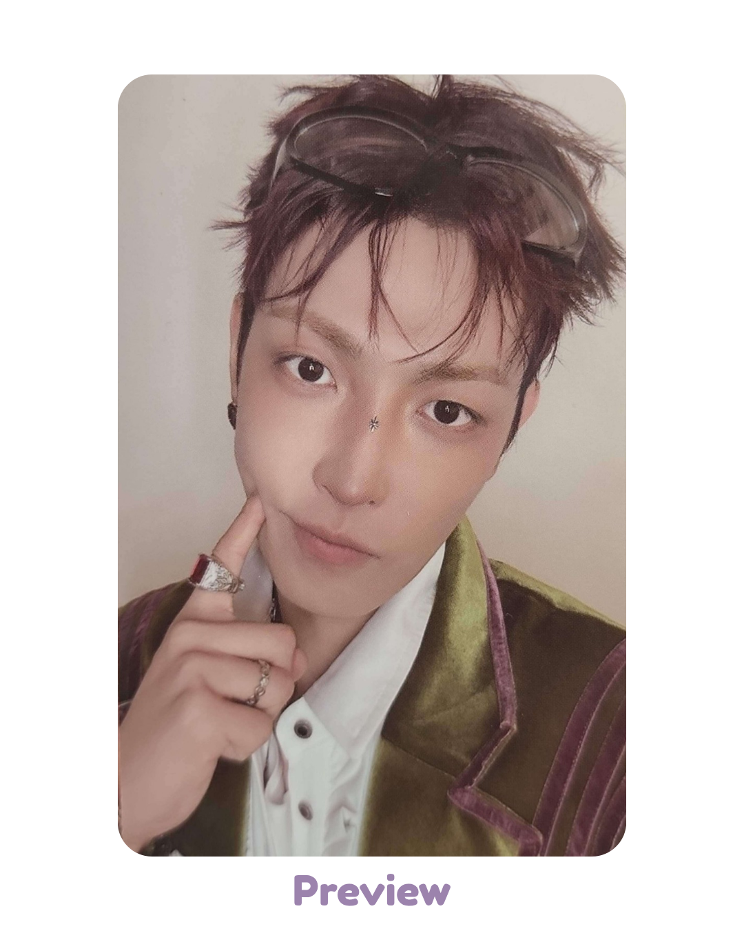 Hongjoong Photobook incl. A ver. A Golden Hour part 5 ATEEZ
