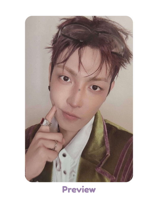 Hongjoong Photobook incl. A ver. A Golden Hour part 5 ATEEZ