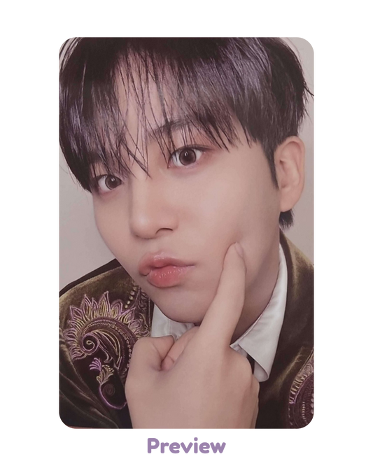 Jongho Photobook incl. A ver. A Golden Hour part 5 ATEEZ