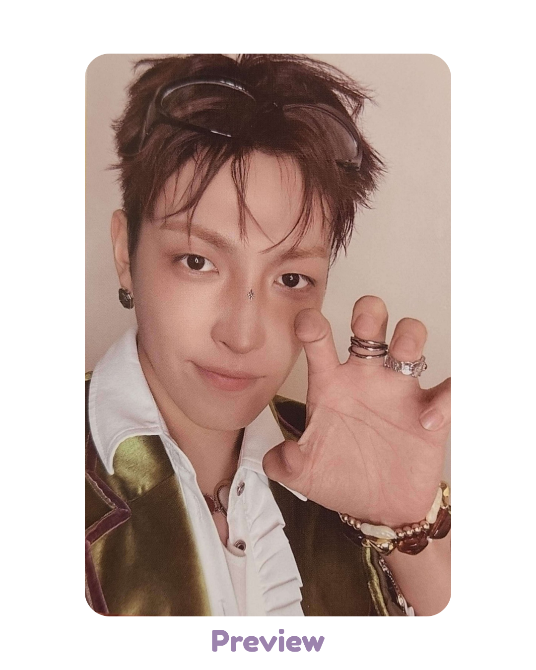 Hongjoong Photobook incl. A ver. Z Golden Hour part 5 ATEEZ