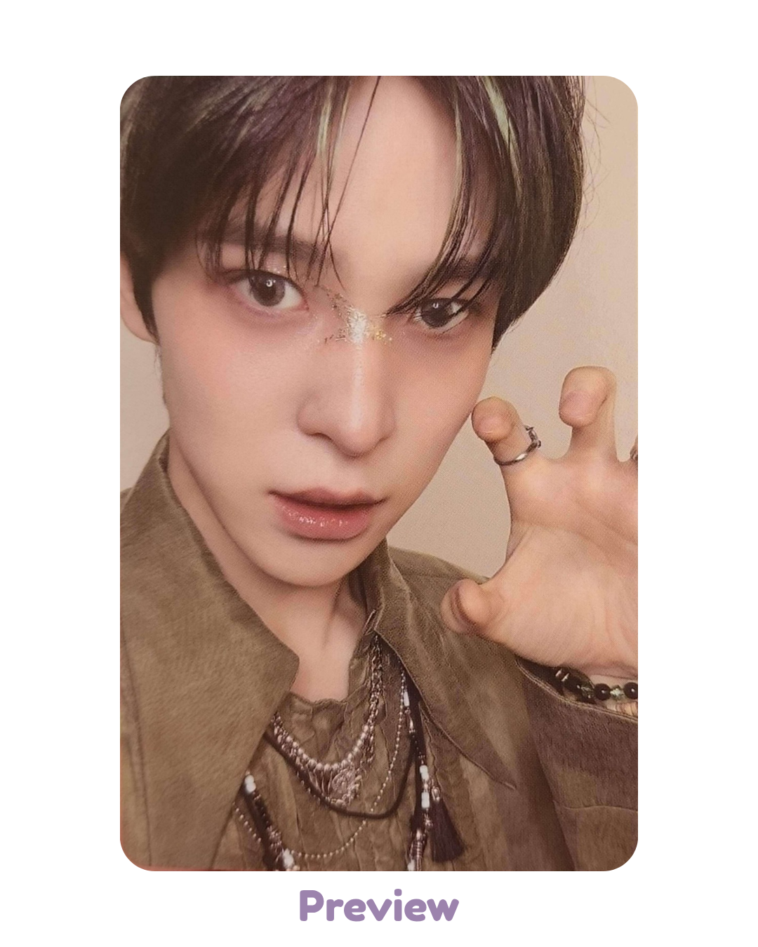 Yunho Photobook incl. A ver. Z Golden Hour part 5 ATEEZ