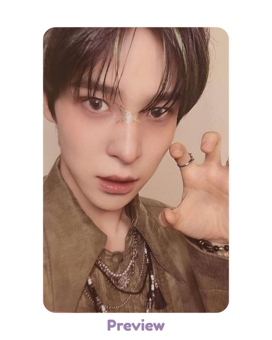Yunho Photobook incl. A ver. Z Golden Hour part 5 ATEEZ