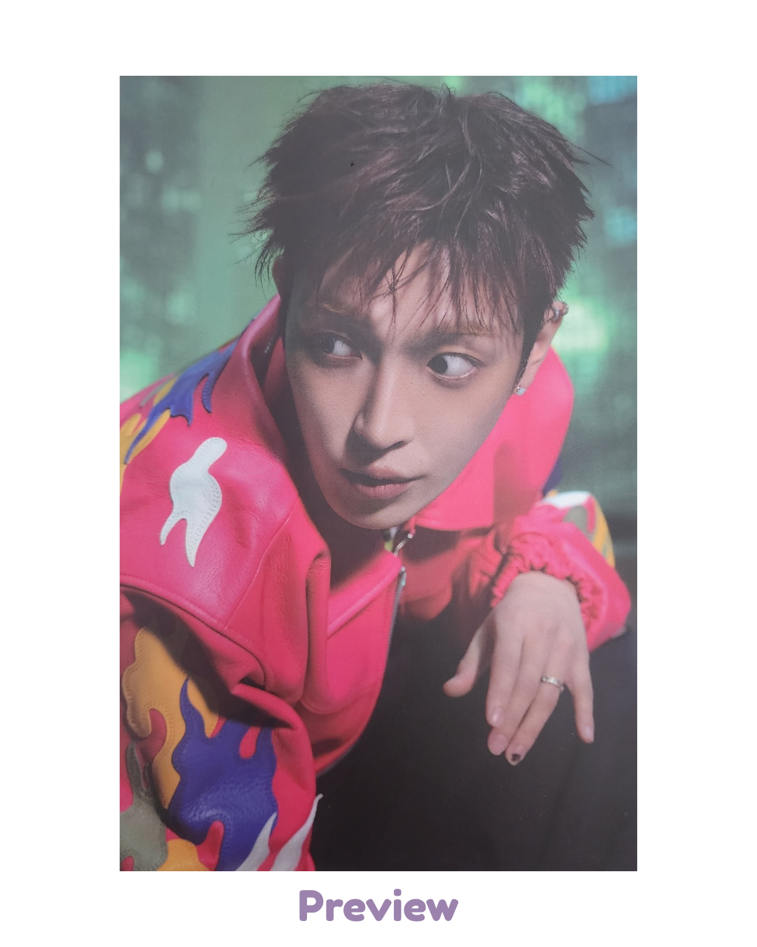 Hongjoong Photobook incl. Z ver. Postcard Golden Hour part 5 ATEEZ