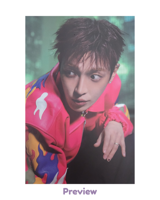 Hongjoong Photobook incl. Z ver. Postcard Golden Hour part 5 ATEEZ