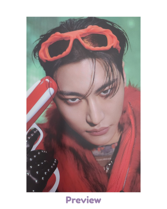 Seonghwa Photobook incl. Z ver. Postcard Golden Hour part 5 ATEEZ