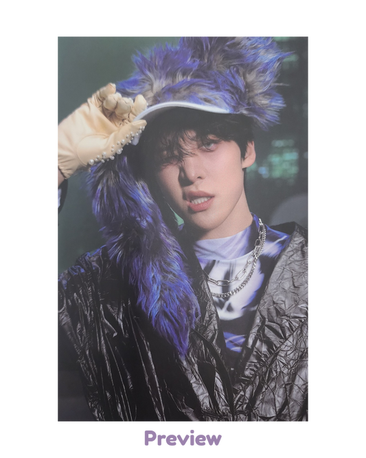 Yunho Photobook incl. Z ver. Postcard Golden Hour part 5 ATEEZ