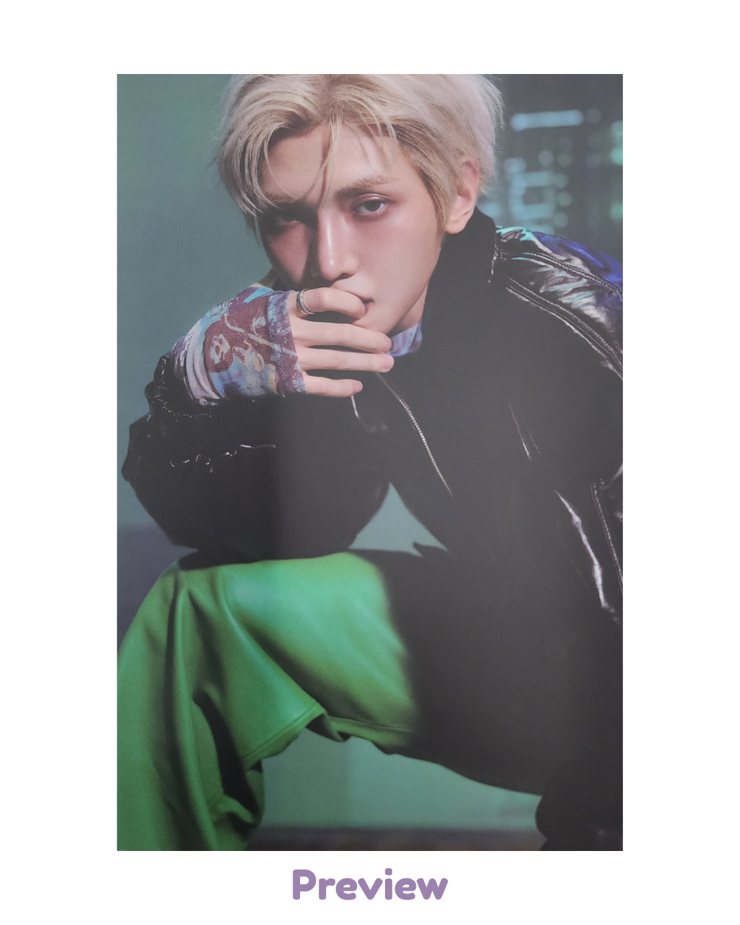 Yeosang Photobook incl. Z ver. Postcard Golden Hour part 5 ATEEZ