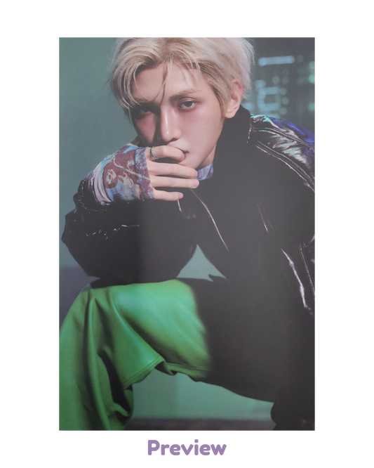 Yeosang Photobook incl. Z ver. Postcard Golden Hour part 5 ATEEZ