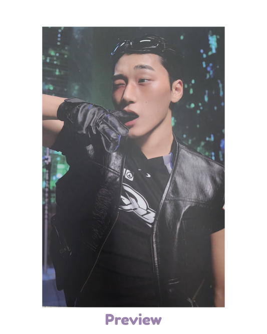 San Photobook incl. Z ver. Postcard Golden Hour part 5 ATEEZ