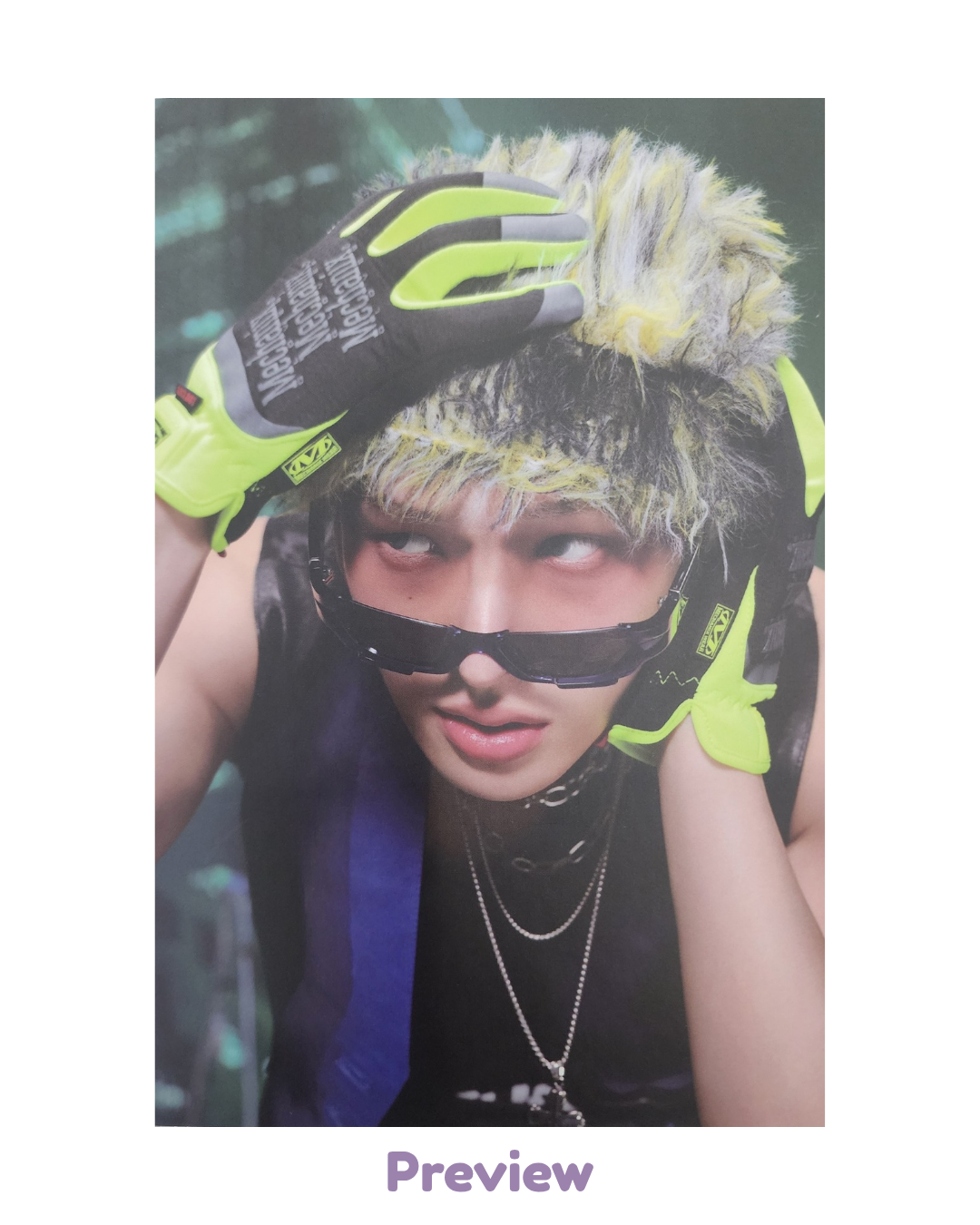 Mingi Photobook incl. Z ver. Postcard Golden Hour part 5 ATEEZ