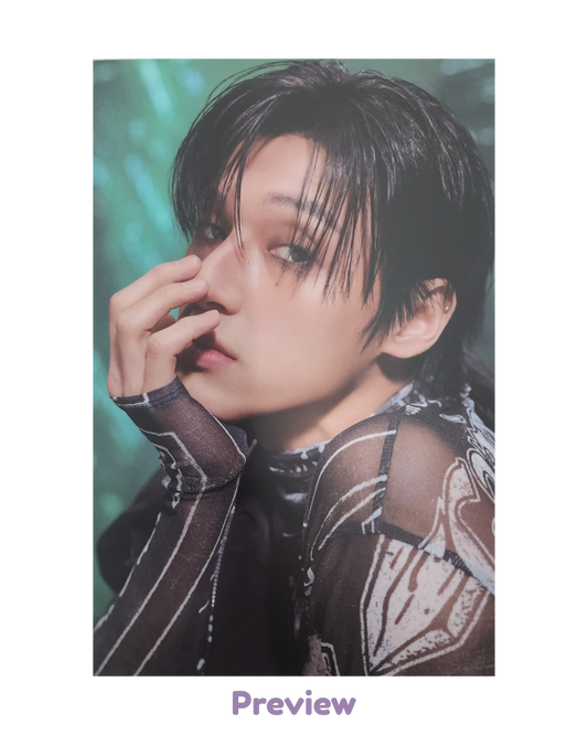 Wooyoung Photobook incl. Z ver. Postcard Golden Hour part 5 ATEEZ